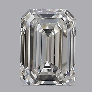 Emerald diamond — real photo