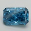 3.58 Ct. Fancy Vivid Blue Radiant Lab Grown Diamond
