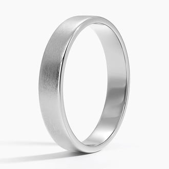 Mojave Matte Slim Profile 4mm Wedding Ring