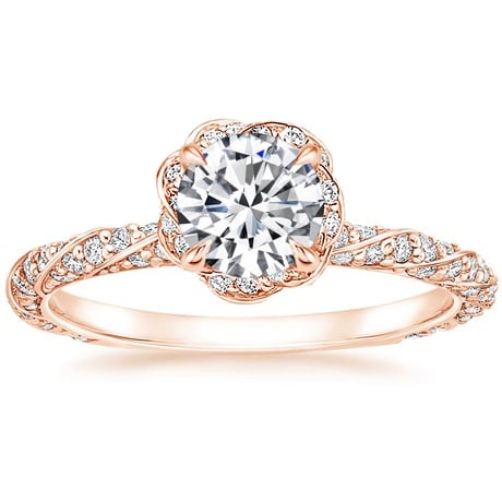 14K Rose Gold Nova Diamond Bridal Set (3/4 ct. tw.)