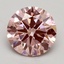 2.50 Ct. Fancy Intense Pink Round Lab Grown Diamond