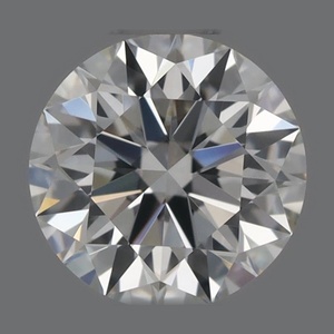 Round diamond — real photo