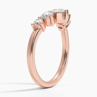 Five Stone Contour Lab Diamond Ring (1 ct. tw.)