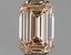 1.13 Ct. Fancy Brown Pink Emerald Lab Grown Diamond