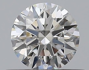 Round diamond — real photo