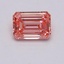 2.01 Ct. Fancy Vivid Pink Emerald Lab Grown Diamond