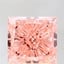 9.66 Ct. Fancy Vivid  Pink Princess Lab Grown Diamond