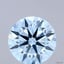 2.72 Ct. Fancy Vivid  Blue Round Lab Grown Diamond