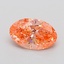 2.02 Ct. Fancy Vivid Pink Oval Lab Grown Diamond