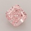 1.52 Ct. Fancy Intense  Pink Cushion Lab Grown Diamond