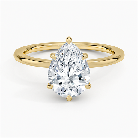 Audrey Perfect Fit Hidden Halo Diamond Ring