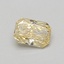 0.50 Ct. Fancy Intense Yellow Radiant Lab Grown Diamond