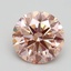 2.50 Ct. Fancy Intense Pink Round Lab Grown Diamond
