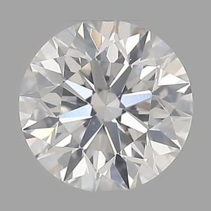 Round diamond — real photo