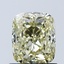 1.06 Ct. Fancy Yellow Cushion Lab Grown Diamond