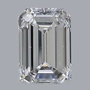 Emerald diamond — real photo