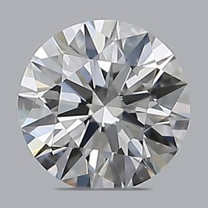 Round diamond — real photo