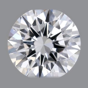 Round diamond — real photo