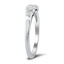 The Montevideo Ring, smalltop view on a hand