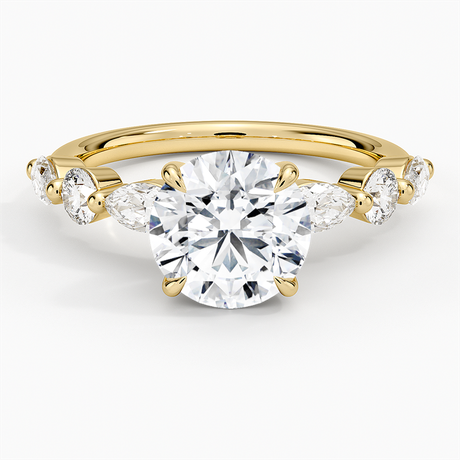 18K Yellow Gold Grand Versailles Diamond Ring