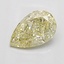 1.51 Ct. Fancy Yellow Pear Lab Grown Diamond