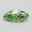 0.93 Ct. Fancy Vivid Green Marquise Lab Grown Diamond