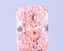 5.08 Ct. Fancy Vivid  Pink Radiant Lab Grown Diamond