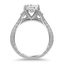 Celtic Inspired Split Shank Diamond Ring, smallview