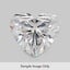 5.07 Carat Heart Diamond large top view
