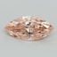 0.81 Ct. Fancy Vivid Pink Marquise Lab Grown Diamond