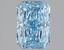 1.57 Ct. Fancy Vivid Blue Radiant Lab Grown Diamond