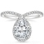 18K White Gold Reese Diamond Ring (1/3 ct. tw.), smalltop view