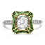 Art Deco Reproduction Diamond Vintage Ring