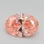 2.00 Ct. Fancy Vivid Pink Oval Lab Grown Diamond