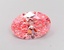 3.01 Ct. Fancy Vivid Pink Oval Lab Grown Diamond