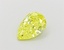 1.01 Ct. Fancy Vivid Yellow Pear Lab Grown Diamond
