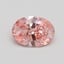1.05 Ct. Fancy Intense Pink Oval Lab Grown Diamond