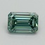 2.02 Ct. Fancy Vivid Green Emerald Lab Grown Diamond