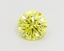 1.24 Ct. Fancy Vivid  Yellow Round Lab Grown Diamond