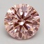 3.00 Ct. Fancy Intense Pink Round Lab Grown Diamond