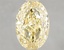 2.03 Ct. Fancy Intense Yellow Oval Lab Grown Diamond