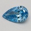 0.50 Ct. Fancy Vivid Blue Pear Lab Grown Diamond
