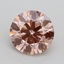 2.00 Ct. Fancy Intense Pink Round Lab Grown Diamond