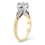 The Felipa Ring, smalltop view on a hand