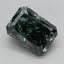 2.34 Ct. Fancy Deep Green Radiant Lab Grown Diamond