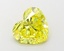 2.34 Ct. Fancy Vivid  Yellow Heart Lab Grown Diamond