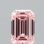 1.04 Ct. Fancy Intense Pink Emerald Lab Grown Diamond