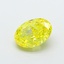 1.87 Ct. Fancy Vivid  Yellow Oval Lab Grown Diamond