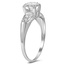 The Tansy Ring, smalltop view on a hand