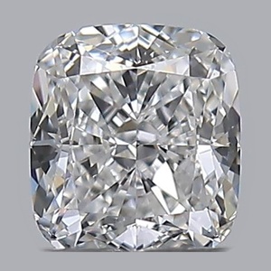 Cushion diamond — real photo